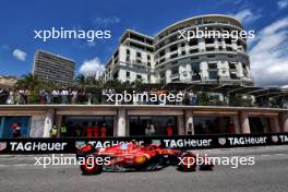 Carlos Sainz Jr (ESP) Ferrari SF-24. 25.05.2024. Formula 1 World Championship, Rd 8, Monaco Grand Prix, Monte Carlo, Monaco, Qualifying Day.
