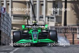 Zhou Guanyu (CHN) Sauber C44 locks up under braking. 25.05.2024. Formula 1 World Championship, Rd 8, Monaco Grand Prix, Monte Carlo, Monaco, Qualifying Day.