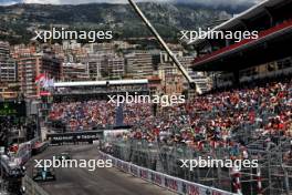 Lance Stroll (CDN) Aston Martin F1 Team AMR24. 25.05.2024. Formula 1 World Championship, Rd 8, Monaco Grand Prix, Monte Carlo, Monaco, Qualifying Day.