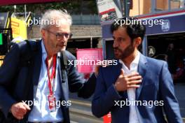 Mohammed Bin Sulayem (UAE) FIA President (Right). 25.05.2024. Formula 1 World Championship, Rd 8, Monaco Grand Prix, Monte Carlo, Monaco, Qualifying Day.