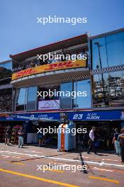 Williams Racing pit garages. 25.05.2024. Formula 1 World Championship, Rd 8, Monaco Grand Prix, Monte Carlo, Monaco, Qualifying Day.
