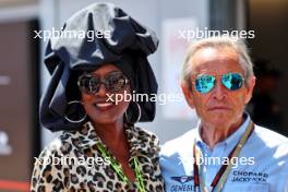 Jacky Ickx (BEL) with his wife Khadja Nin (BUR). 25.05.2024. Formula 1 World Championship, Rd 8, Monaco Grand Prix, Monte Carlo, Monaco, Qualifying Day.