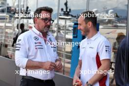 Gianpiero Lambiase (ITA) Red Bull Racing Engineer (Left). 26.05.2024. Formula 1 World Championship, Rd 8, Monaco Grand Prix, Monte Carlo, Monaco, Race Day.