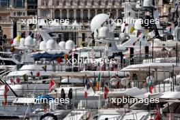 Boats in the scenic Monaco Harbour. 23.05.2024. Formula 1 World Championship, Rd 8, Monaco Grand Prix, Monte Carlo, Monaco, Preparation Day.