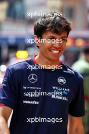 Alexander Albon (THA) Williams Racing. 23.05.2024. Formula 1 World Championship, Rd 8, Monaco Grand Prix, Monte Carlo, Monaco, Preparation Day.