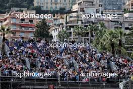 Circuit atmosphere - fans in the grandstand. 23.05.2024. Formula 1 World Championship, Rd 8, Monaco Grand Prix, Monte Carlo, Monaco, Preparation Day.