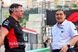 Tim Malyon (GBR) FIA Single-Seater Department Sporting Director (Right). 23.05.2024. Formula 1 World Championship, Rd 8, Monaco Grand Prix, Monte Carlo, Monaco, Preparation Day.