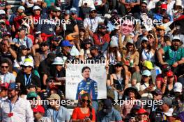 Circuit atmosphere - fans in the grandstand. 25.10.2024. Formula 1 World Championship, Rd 20, Mexican Grand Prix, Mexico City, Mexico, Practice Day.