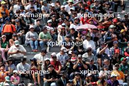 Circuit atmosphere - fans in the grandstand. 25.10.2024. Formula 1 World Championship, Rd 20, Mexican Grand Prix, Mexico City, Mexico, Practice Day.