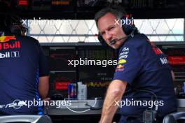 Christian Horner (GBR) Red Bull Racing Team Principal. 25.10.2024. Formula 1 World Championship, Rd 20, Mexican Grand Prix, Mexico City, Mexico, Practice Day.