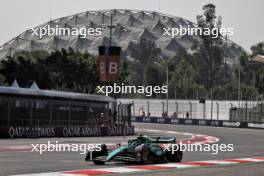 Felipe Drugovich (BRA) Aston Martin F1 Team AMR24, Reserve and Development Programme Driver. 25.10.2024. Formula 1 World Championship, Rd 20, Mexican Grand Prix, Mexico City, Mexico, Practice Day.