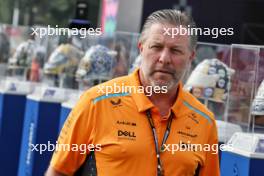 Zak Brown (USA) McLaren Executive Director. 25.10.2024. Formula 1 World Championship, Rd 20, Mexican Grand Prix, Mexico City, Mexico, Practice Day.