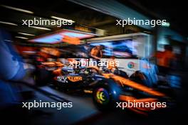 Oscar Piastri (AUS) McLaren MCL38 leaves the pits. 25.10.2024. Formula 1 World Championship, Rd 20, Mexican Grand Prix, Mexico City, Mexico, Practice Day.