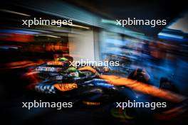 Lando Norris (GBR) McLaren MCL38 leaves the pits. 25.10.2024. Formula 1 World Championship, Rd 20, Mexican Grand Prix, Mexico City, Mexico, Practice Day.