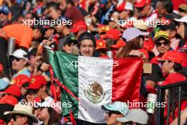 Circuit atmosphere - fans in the grandstand. 25.10.2024. Formula 1 World Championship, Rd 20, Mexican Grand Prix, Mexico City, Mexico, Practice Day.