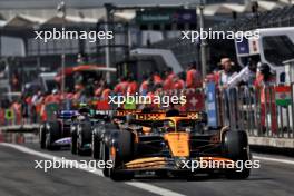 Oscar Piastri (AUS) McLaren MCL38. 25.10.2024. Formula 1 World Championship, Rd 20, Mexican Grand Prix, Mexico City, Mexico, Practice Day.