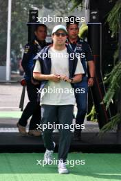 Sergio Perez (MEX) Red Bull Racing. 25.10.2024. Formula 1 World Championship, Rd 20, Mexican Grand Prix, Mexico City, Mexico, Practice Day.