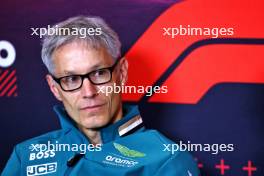 Mike Krack (LUX) Aston Martin F1 Team, Team Principal in the FIA Press Conference. 25.10.2024. Formula 1 World Championship, Rd 20, Mexican Grand Prix, Mexico City, Mexico, Practice Day.