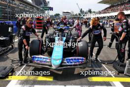 Pierre Gasly (FRA) Alpine F1 Team A524 on the grid. 27.10.2024. Formula 1 World Championship, Rd 20, Mexican Grand Prix, Mexico City, Mexico, Race Day.