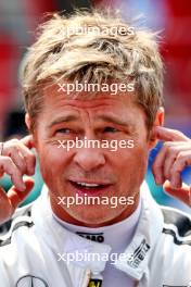 Brad Pitt (USA) Actor - APEX F1 on the grid. 27.10.2024. Formula 1 World Championship, Rd 20, Mexican Grand Prix, Mexico City, Mexico, Race Day.