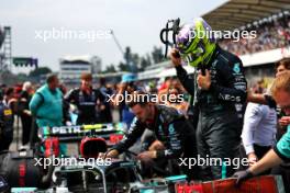 Lewis Hamilton (GBR) Mercedes AMG F1 W15 on the grid. 27.10.2024. Formula 1 World Championship, Rd 20, Mexican Grand Prix, Mexico City, Mexico, Race Day.