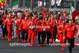 Ferrari at the podium. 27.10.2024. Formula 1 World Championship, Rd 20, Mexican Grand Prix, Mexico City, Mexico, Race Day.