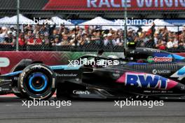 Pierre Gasly (FRA) Alpine F1 Team A524 at the end of the race. 27.10.2024. Formula 1 World Championship, Rd 20, Mexican Grand Prix, Mexico City, Mexico, Race Day.