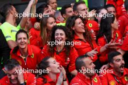 Ferrari celebrates a 1-3 finish. 27.10.2024. Formula 1 World Championship, Rd 20, Mexican Grand Prix, Mexico City, Mexico, Race Day.