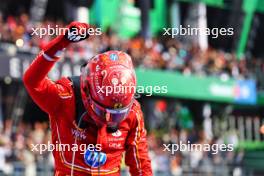 Race winner Carlos Sainz Jr (ESP) Ferrari celebrates in parc ferme. 27.10.2024. Formula 1 World Championship, Rd 20, Mexican Grand Prix, Mexico City, Mexico, Race Day.