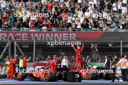 Race winner Carlos Sainz Jr (ESP) Ferrari SF-24 celebrates in parc ferme. 27.10.2024. Formula 1 World Championship, Rd 20, Mexican Grand Prix, Mexico City, Mexico, Race Day.