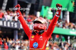 Race winner Carlos Sainz Jr (ESP) Ferrari celebrates in parc ferme. 27.10.2024. Formula 1 World Championship, Rd 20, Mexican Grand Prix, Mexico City, Mexico, Race Day.