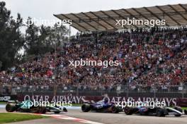 Pierre Gasly (FRA) Alpine F1 Team A524 at the start of the race. 27.10.2024. Formula 1 World Championship, Rd 20, Mexican Grand Prix, Mexico City, Mexico, Race Day.