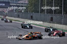 Lando Norris (GBR) McLaren MCL38. 27.10.2024. Formula 1 World Championship, Rd 20, Mexican Grand Prix, Mexico City, Mexico, Race Day.