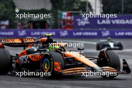 Lando Norris (GBR) McLaren MCL38. 27.10.2024. Formula 1 World Championship, Rd 20, Mexican Grand Prix, Mexico City, Mexico, Race Day.