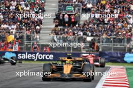 Lando Norris (GBR) McLaren MCL38. 27.10.2024. Formula 1 World Championship, Rd 20, Mexican Grand Prix, Mexico City, Mexico, Race Day.