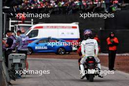 Alexander Albon (THA) Williams Racing retired from the race. 27.10.2024. Formula 1 World Championship, Rd 20, Mexican Grand Prix, Mexico City, Mexico, Race Day.