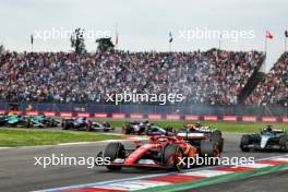 Charles Leclerc (MON) Ferrari SF-24 at the start of the race. 27.10.2024. Formula 1 World Championship, Rd 20, Mexican Grand Prix, Mexico City, Mexico, Race Day.