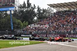 Charles Leclerc (MON) Ferrari SF-24 at the start of the race. 27.10.2024. Formula 1 World Championship, Rd 20, Mexican Grand Prix, Mexico City, Mexico, Race Day.