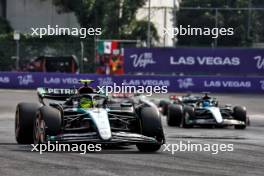 Lewis Hamilton (GBR) Mercedes AMG F1 W15. 27.10.2024. Formula 1 World Championship, Rd 20, Mexican Grand Prix, Mexico City, Mexico, Race Day.