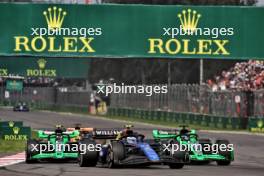 Franco Colapinto (ARG) Williams Racing FW46 at the start of the race. 27.10.2024. Formula 1 World Championship, Rd 20, Mexican Grand Prix, Mexico City, Mexico, Race Day.