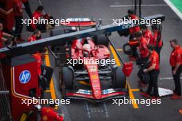 Charles Leclerc (MON) Ferrari SF-24 in the pits. 26.10.2024. Formula 1 World Championship, Rd 20, Mexican Grand Prix, Mexico City, Mexico, Qualifying Day.