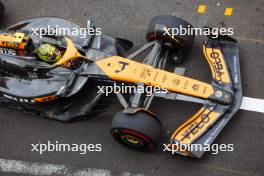 Lando Norris (GBR) McLaren MCL38 in the pits. 26.10.2024. Formula 1 World Championship, Rd 20, Mexican Grand Prix, Mexico City, Mexico, Qualifying Day.