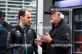 (L to R): Oliver Oakes (GBR) Alpine F1 Team Team Principal with Flavio Briatore (ITA) Alpine F1 Team Executive Advisor. 26.10.2024. Formula 1 World Championship, Rd 20, Mexican Grand Prix, Mexico City, Mexico, Qualifying Day.