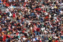 Circuit atmosphere - fans in the grandstand. 26.10.2024. Formula 1 World Championship, Rd 20, Mexican Grand Prix, Mexico City, Mexico, Qualifying Day.