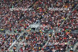 Circuit atmosphere - fans in the grandstand. 26.10.2024. Formula 1 World Championship, Rd 20, Mexican Grand Prix, Mexico City, Mexico, Qualifying Day.