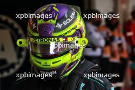 Lewis Hamilton (GBR) Mercedes AMG F1 in qualifying parc ferme. 26.10.2024. Formula 1 World Championship, Rd 20, Mexican Grand Prix, Mexico City, Mexico, Qualifying Day.