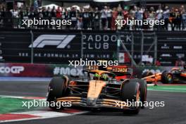 Lando Norris (GBR) McLaren MCL38. 26.10.2024. Formula 1 World Championship, Rd 20, Mexican Grand Prix, Mexico City, Mexico, Qualifying Day.