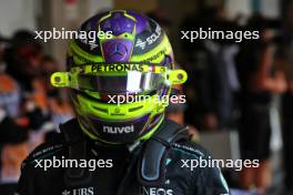 Lewis Hamilton (GBR) Mercedes AMG F1 in qualifying parc ferme. 26.10.2024. Formula 1 World Championship, Rd 20, Mexican Grand Prix, Mexico City, Mexico, Qualifying Day.