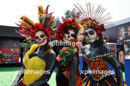 Paddock atmosphere - Day of the Dead costume wearers. 24.10.2024. Formula 1 World Championship, Rd 20, Mexican Grand Prix, Mexico City, Mexico, Preparation Day.