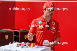 Charles Leclerc (MON) Ferrari. 24.10.2024. Formula 1 World Championship, Rd 20, Mexican Grand Prix, Mexico City, Mexico, Preparation Day.